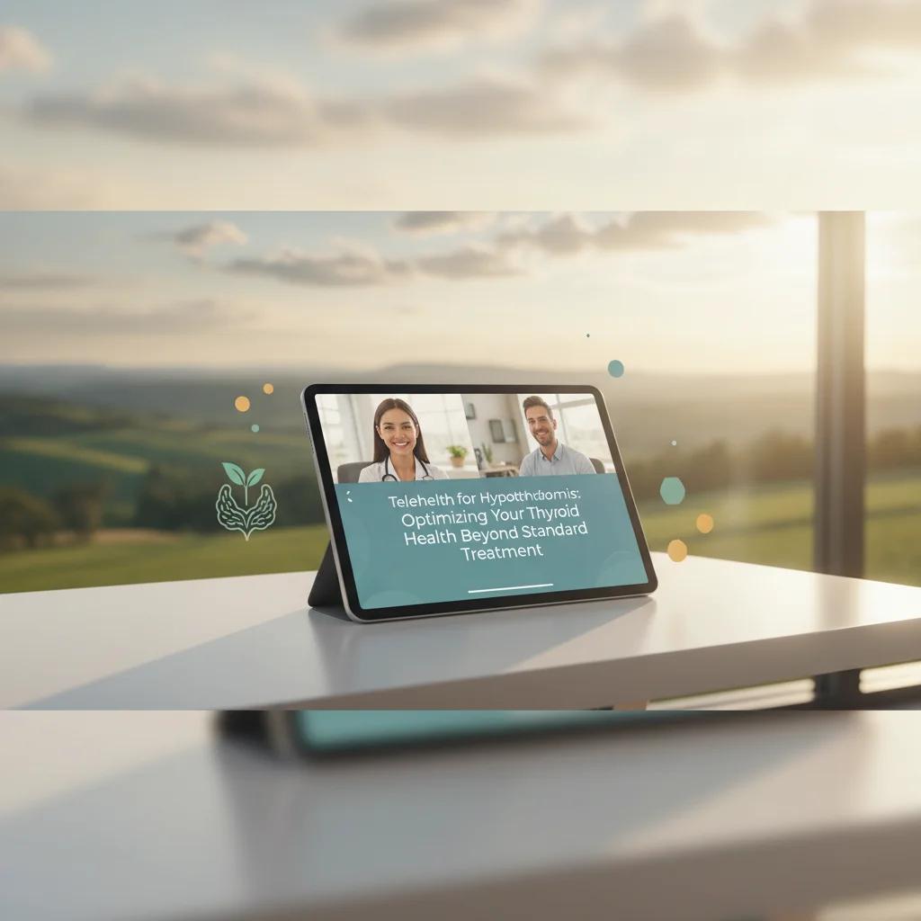 Telehealth for Hypothyroidism: Optimizing Your Thyroid Health Beyond Standard Treatment