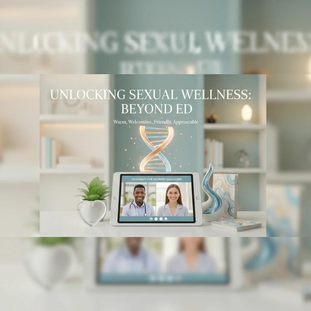 Unlocking Sexual Wellness: Beyond ED – Telehealth for Intimacy Solutions