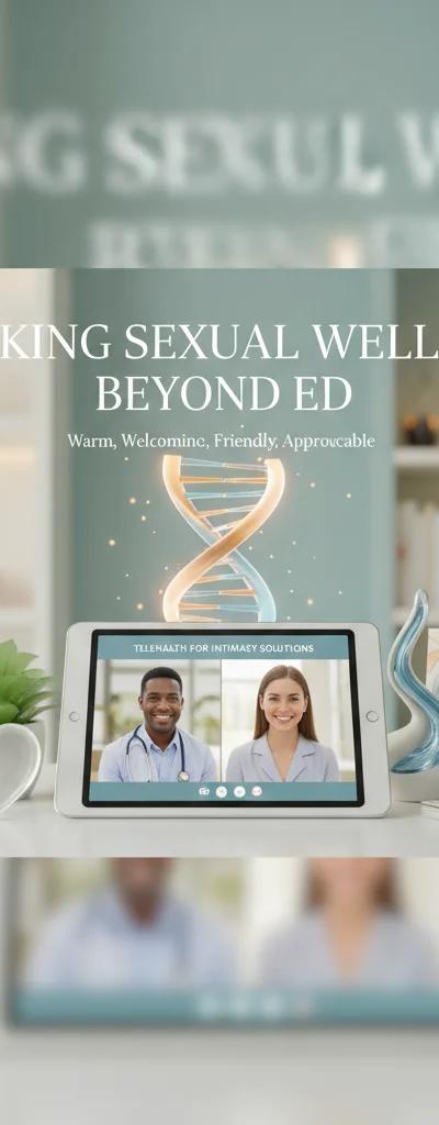Unlocking Sexual Wellness: Beyond ED – Telehealth for Intimacy Solutions
